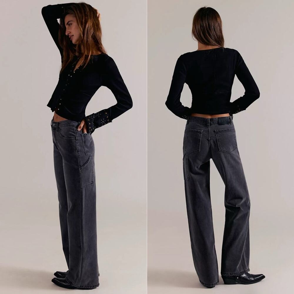 We The Free Tinsley Baggy High-Rise Jeans